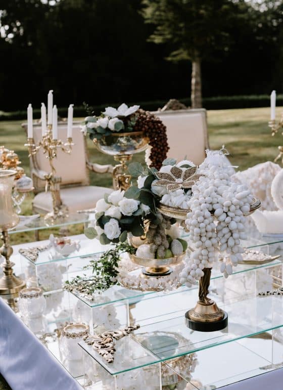 Cultural wedding ceremony setup at Hedsor House London