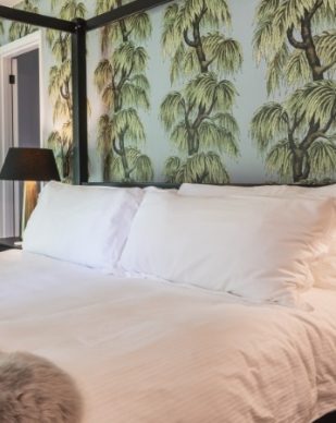 bedroom at The Hive