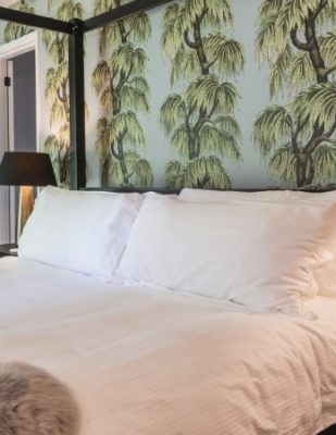 bedroom at The Hive